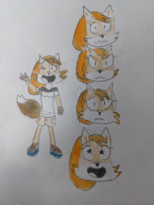 First drawing of Fioxa.