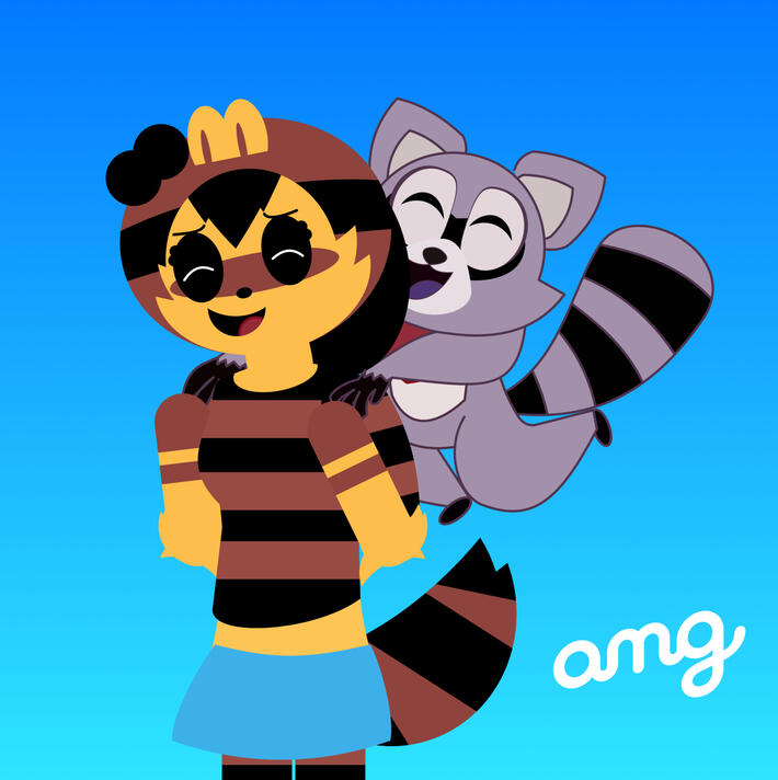 Rambley Raccoon and Racch