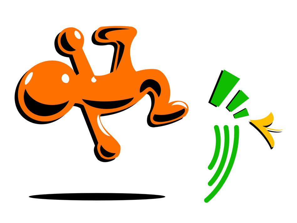 Orange Blob Man