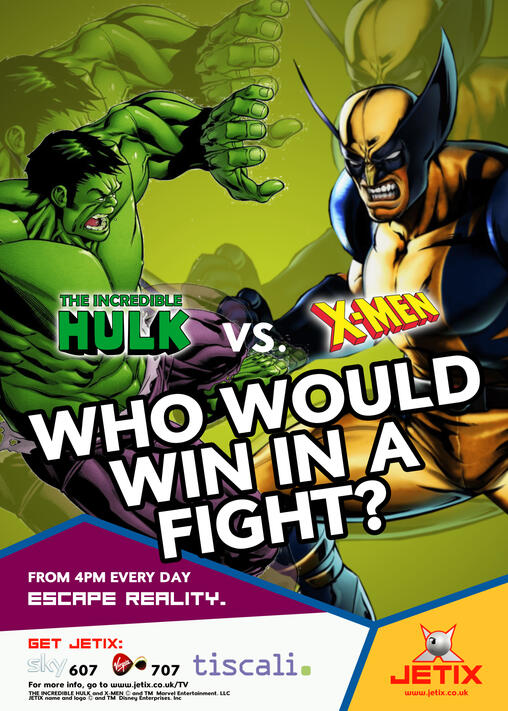 Jetix 'Who Would Win in a Fight?'